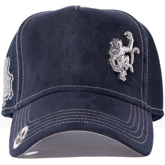 Red Monkey Rich Micro-Suede RM1521 New Limited Unisex Trucker Hat Cap | 2 Colors - Picture 7 of 15